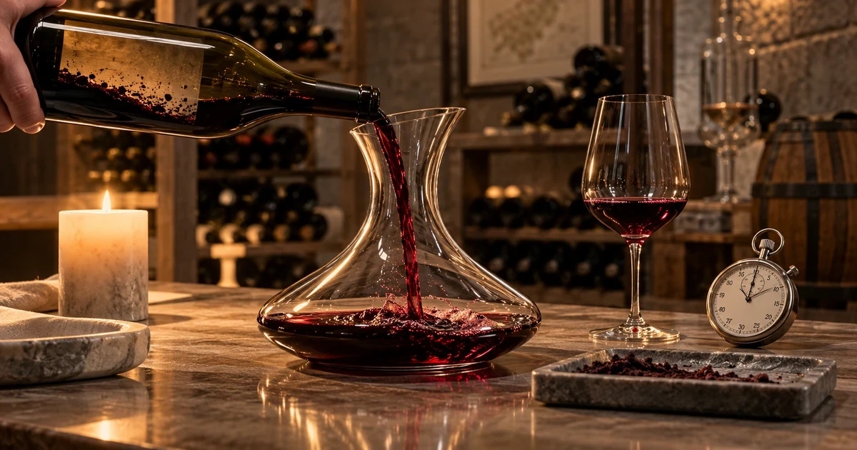 Decanter rượu vang để làm gì