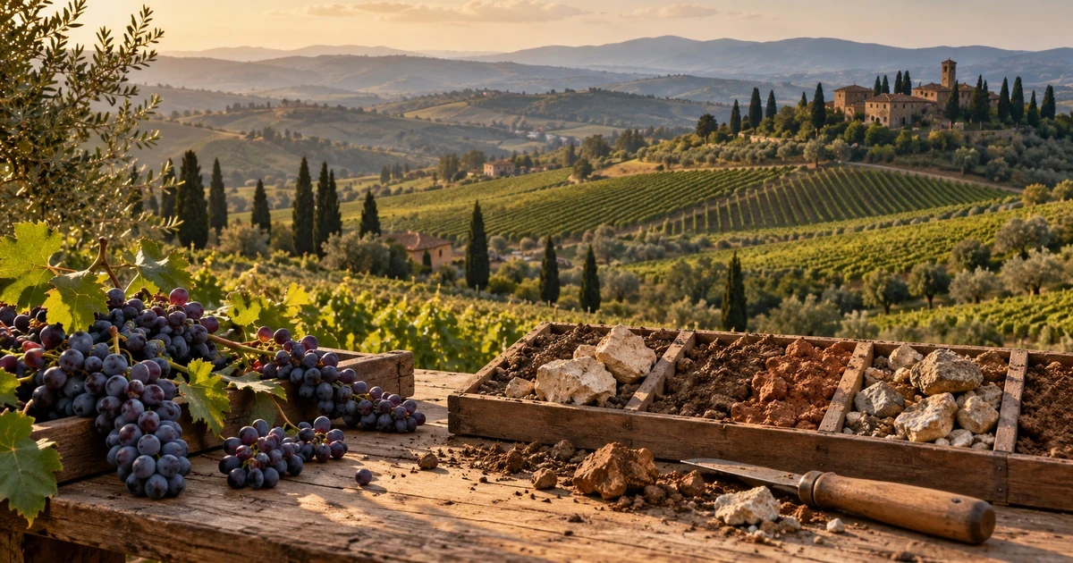 Vùng rượu vang tuscany